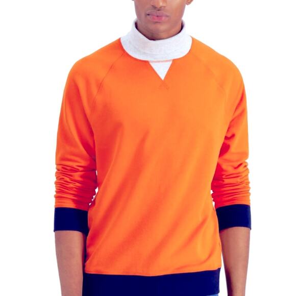 Club Room turtle neck classic sweatshirt in orange Size XL - Picture 1 of 9